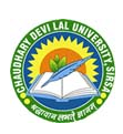 Chaudhary Devi Lal University - CDLU Logo - JPG, PNG, GIF, JPEG